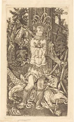 Sankt Georg stående