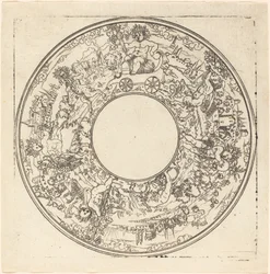 Bacchus i en vogn