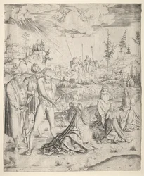 Den hellige Katarinas martyrium