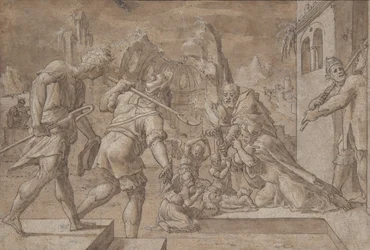 Tilbedelse af hyrderne, ca. 1549-50.