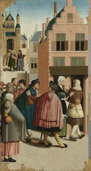 The Seven Works of Mercy: Sheltering the Traveller, 1504