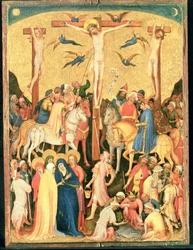 Golgata (olie på panel)