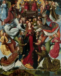 Maria, himlens dronning, ca. 14851500.