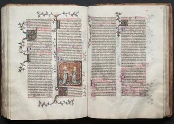 Gotha-missalet:  Fol. 114v, Sankt Peter og Paul
