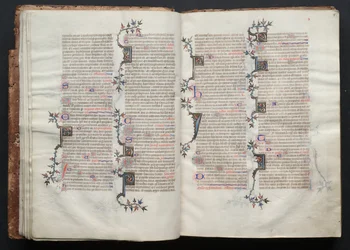 The Gotha Missal: Fol. 15r, Tekst , ca. 1375.