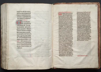 The Gotha Missal: Fol. 163r, Tekst, ca. 1375.