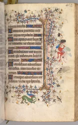 Timebog for Karl den Ædle, konge af Navarra (1361-1425): fol. 223r, Tekst