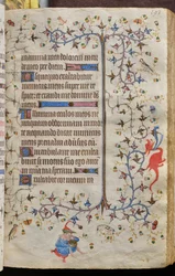 Timebog for Karl den Ædle, konge af Navarra (1361-1425): fol. 97r, Tekst