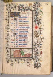 Timer for Karl den Adelige, konge af Navarra 1361-1425: fol. 7r, juli, ca. 1405.