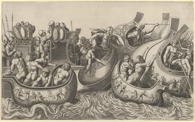 Mirror of Roman Magnificence: Naval Battle, 16. århundrede., 16. århundrede.