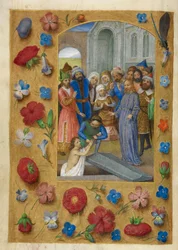 Kristus og opstandelsen af Lazarus.