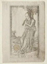 Euterpe (musik, lyrisk poesi) (fra Tarocchi-serien D: Apollo og muserne, #18)