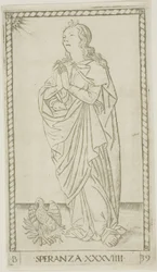Hope, plade 39 fra Genii and Virtues