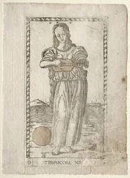 Terpsichore (dans og sang) (fra Tarocchi-serien D: Apollo and the Muses, #13)