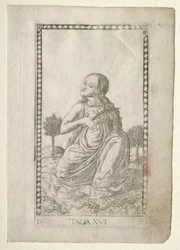 Thalia (komedie, pastoral poesi) (fra Tarocchi-serien D: Apollo and the Muses, #16)