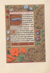 Hours of Dronning Isabella den Katolik, Dronning af Spanien: Fol. 176r, ca. 1500.