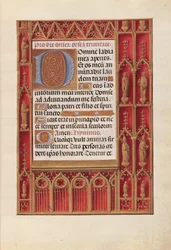 Hours of Dronning Isabella den Katolik, Dronning af Spanien: Fol. 18r, c. 1500.