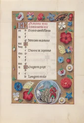 Hours of Dronning Isabella den Katolik, Dronning af Spanien: Fol. 4r, marts, ca. 1500.