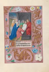 Hours of Dronning Isabella den Katolik, Dronning af Spanien: Fol. 77r, Begravelse, ca. 1500.