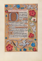Hours of Dronning Isabella den Katolik, Dronning af Spanien: Fol. 81r, ca. 1500.