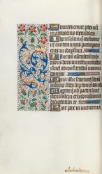 Timebog Brug af Rouen: fol. 62v, ca. 1470.