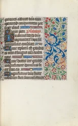 Timebog Brug af Rouen: fol. 72r, ca. 1470.