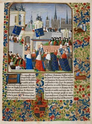 Isabeau of Bavaria, illustration fra 