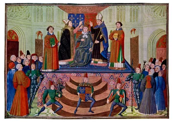 Kroningen af Henrik 4., 1399, 15. århundrede
