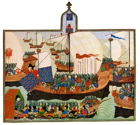 Franskmændenes og genovesernes ekspedition til Barbary, 1400-tallet.