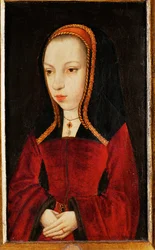 Margaret af Østrig, ærkehertuginde, datter af kejser Maxilmilian I, guvernante i Nederlandene ...