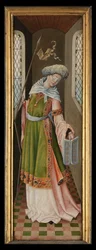 Allegorisk figur af synagogen, fra legenden om St. Ursula