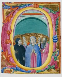 All Saints i en indledende E eller O, ca. 1430-40.