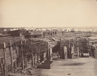 Befæstningsanlæg, Manassas, besat af 13. messe, 1862.