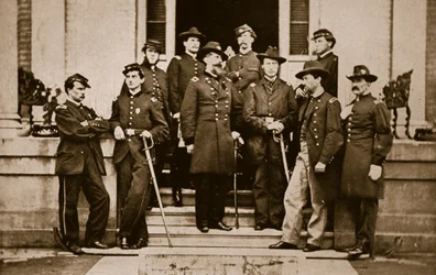 General O. B. Wilcox og Stab, 1861-65