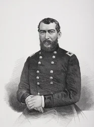 Portræt af Philip Henry Sheridan (1831-88)