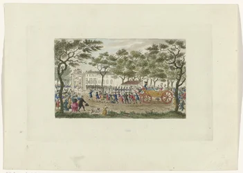 Overhaling af prinsessen af ​​Orange og børnene, 1787