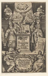 Tilbyd van a lam til fire mand Titelblad for: Martin Luther. Biblia det er hele den hellige skrift oversat af D. Martin Luther, s.a.