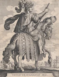 Tavle 10: Kejser Titus til hest, fra 