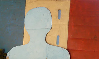 flog, 2010 (olie på pap)