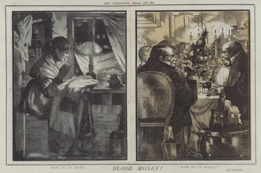 Blodpenge! (farve litho)