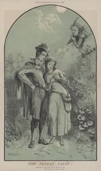 Den feniske Faust! (farve litho)