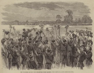 Frivilligrevyen, Hendes Majestæts Afgang