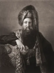 Edward Wortley Montagu. Portræt. (Print)