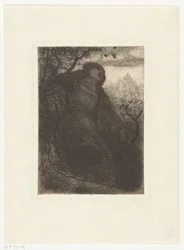 Kvinde under et træ Lady of Shalott