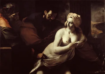 Susanna og de ældre, 1600-tallet.
