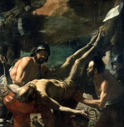 Peters martyrium, ca.1656-60