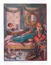 Jeg vil gerne sige gå væk, illustration fra Lady And Fairy Tales, 1914