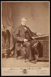 Portræt af John Hawkshaw 1811-1891, før 1876.