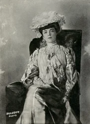 Portræt af Madame Alice Roosevelt Longworth (foto)