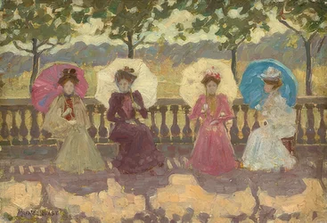 Im Park, Paris. 1891